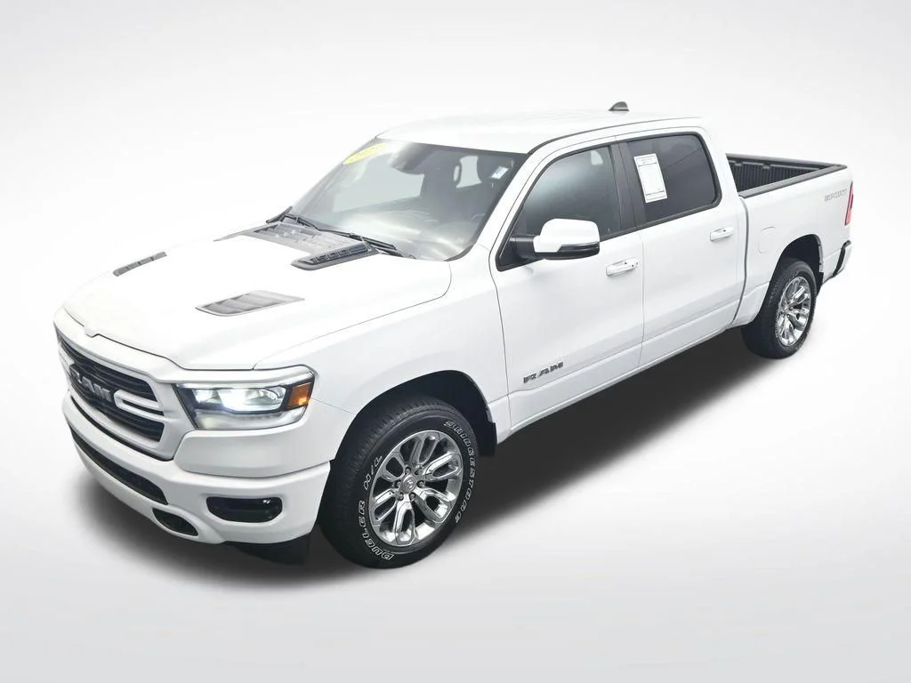 Used 2023 Bright White Clearcoat Ram Laramie image 30