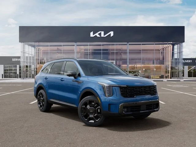 New 2026 Mineral Blue Kia X-Line SX Prestige AWD image 1