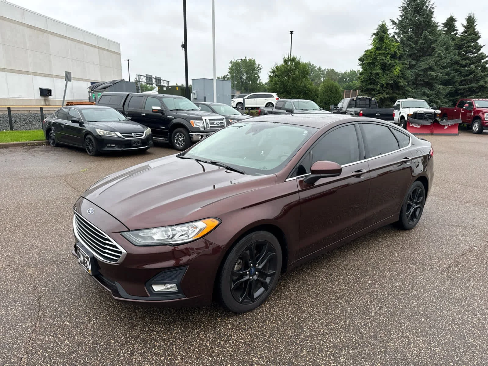 Used 2019 Rich Copper Metallic Tinted Clearcoat Ford SE image 3