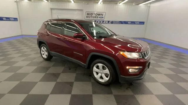 Used 2021 Jeep Compass Latitude with VIN 3C4NJDBB2MT546980 for sale in Warren, PA