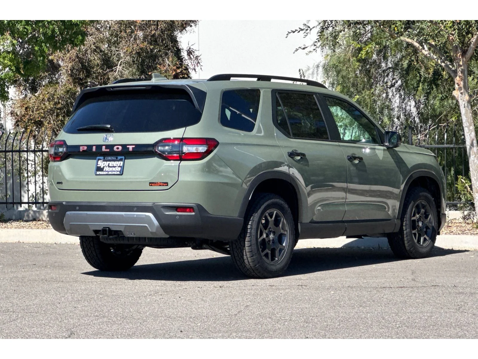 New 2026 Ash Green Metallic Honda TrailSport image 4