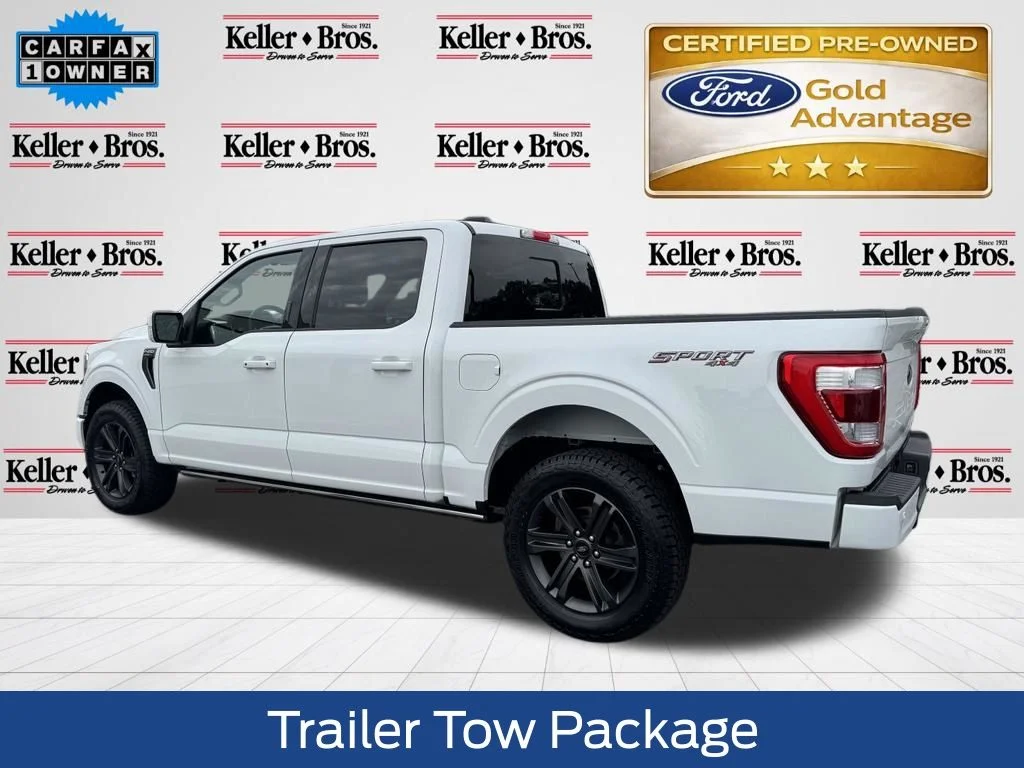 Certified Used 2023 White Ford Lariat image 5