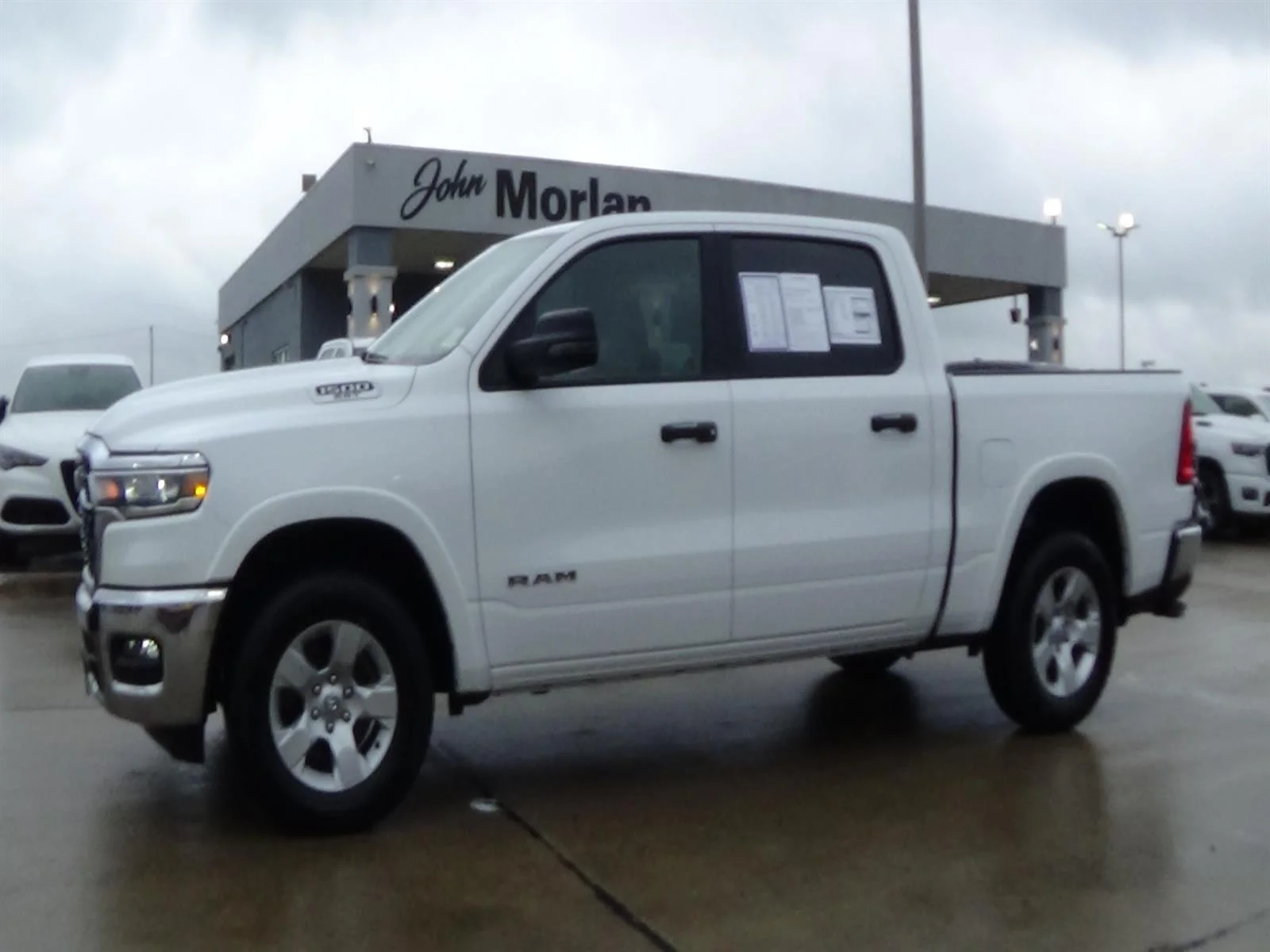 Certified Used 2025 Bright White Clear Coat (pw7) RAM Big Horn image 1