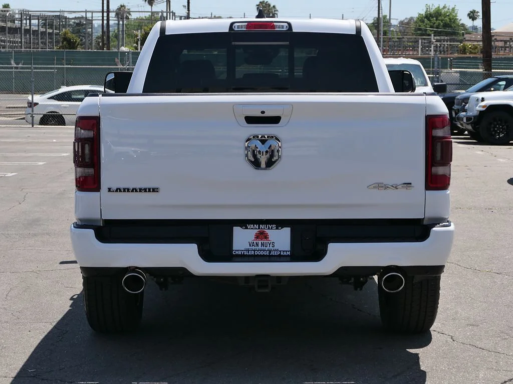 Used 2024 Bright White Clear Coat Ram Laramie image 6