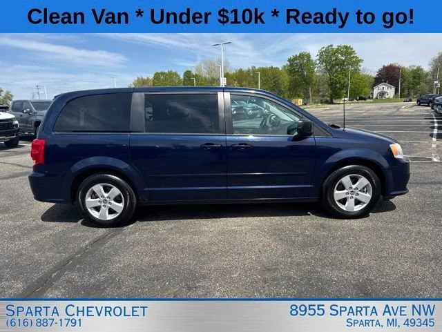 Used 2013 Dodge Grand Caravan SE with VIN 2C4RDGBG5DR572174 for sale in Sparta, MI