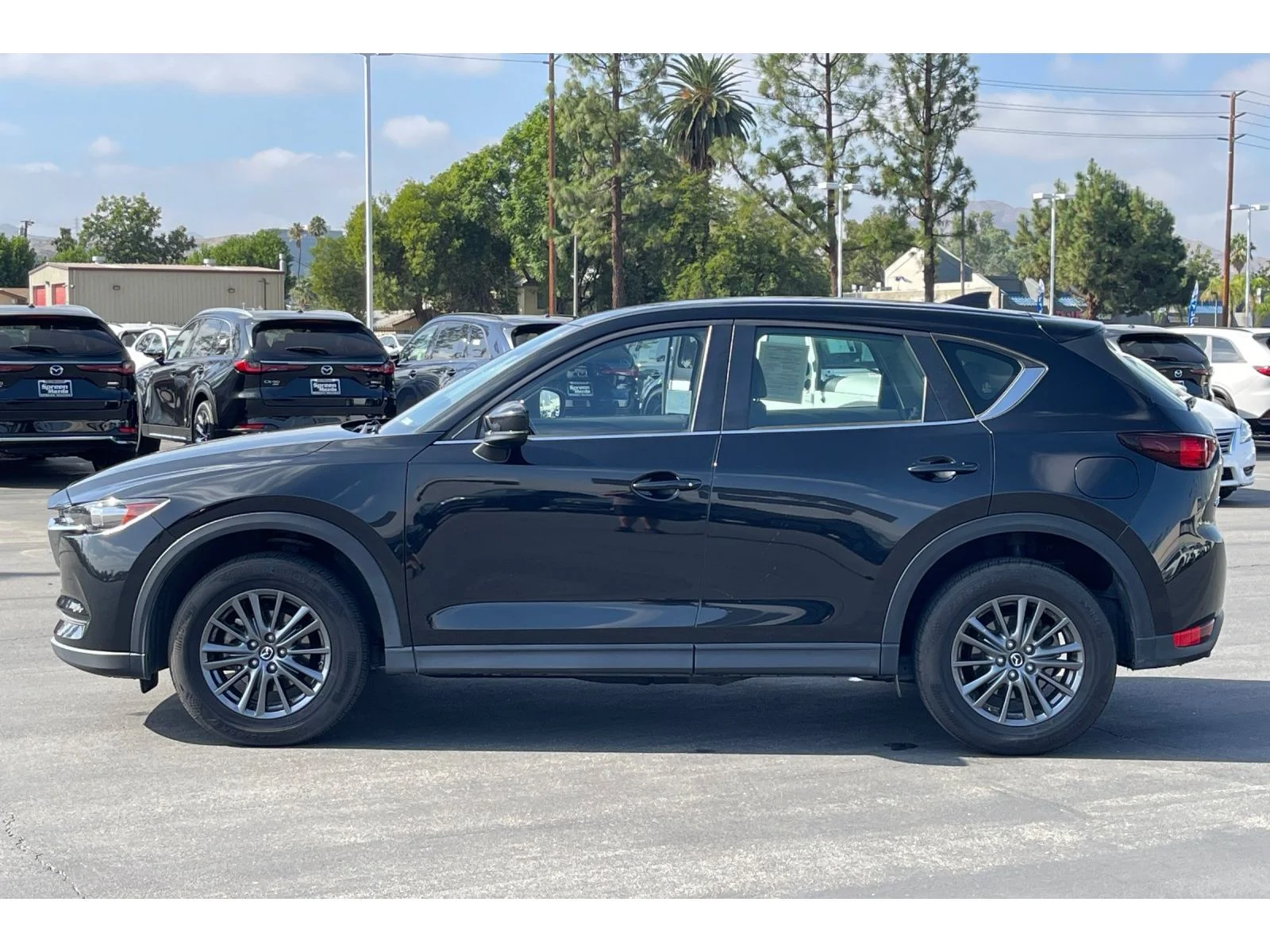 Used 2021 Jet Black Mica Mazda Sport image 3