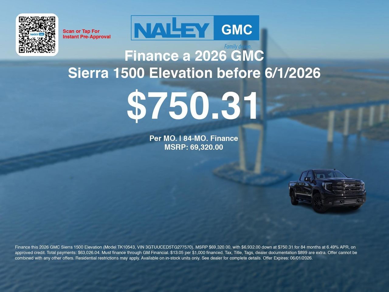 2026 GMC Sierra 1500 Elevation - Photo 7