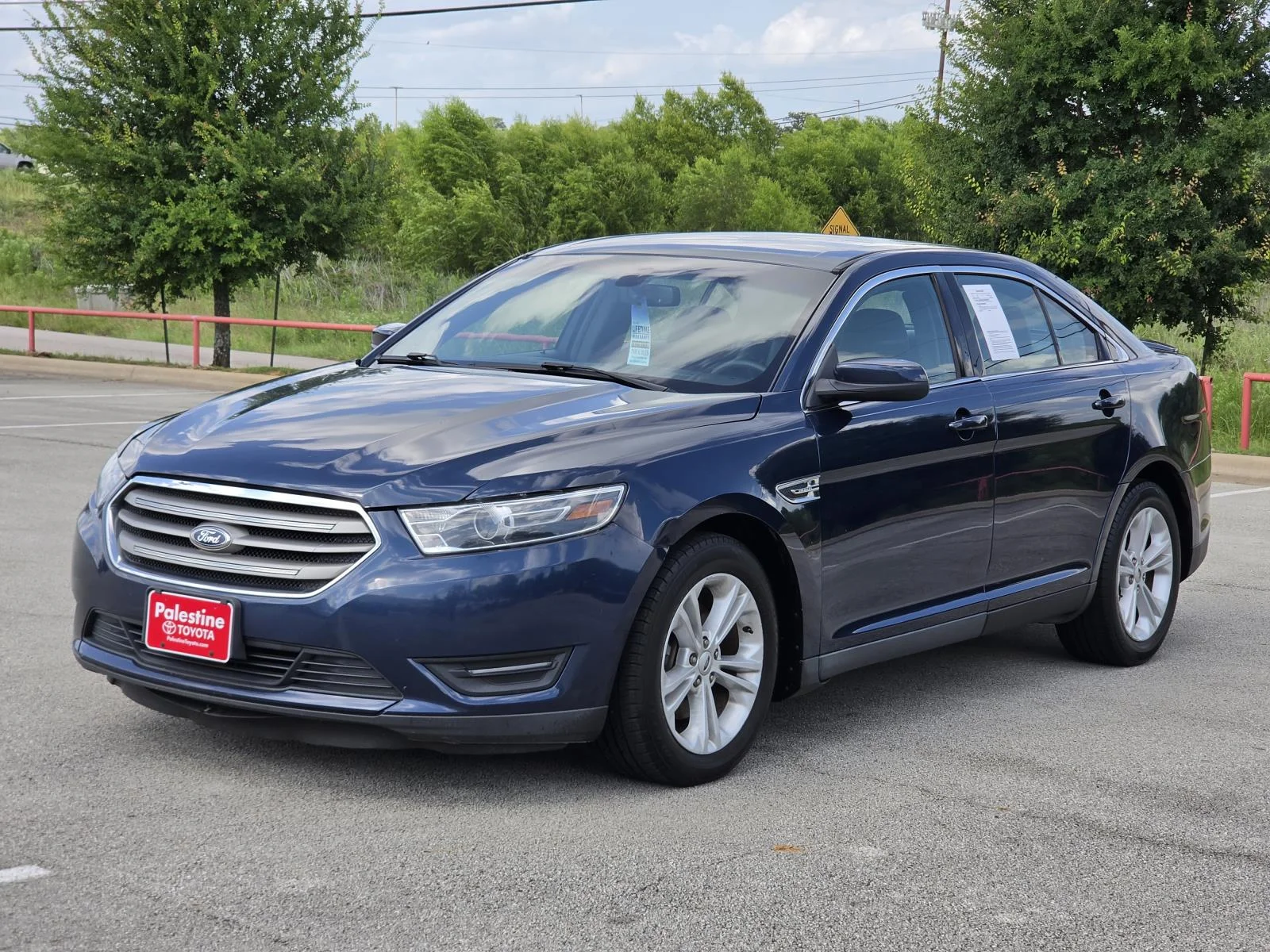 Used 2016 Blue Ford 4dr Sdn SEL FWD image 3