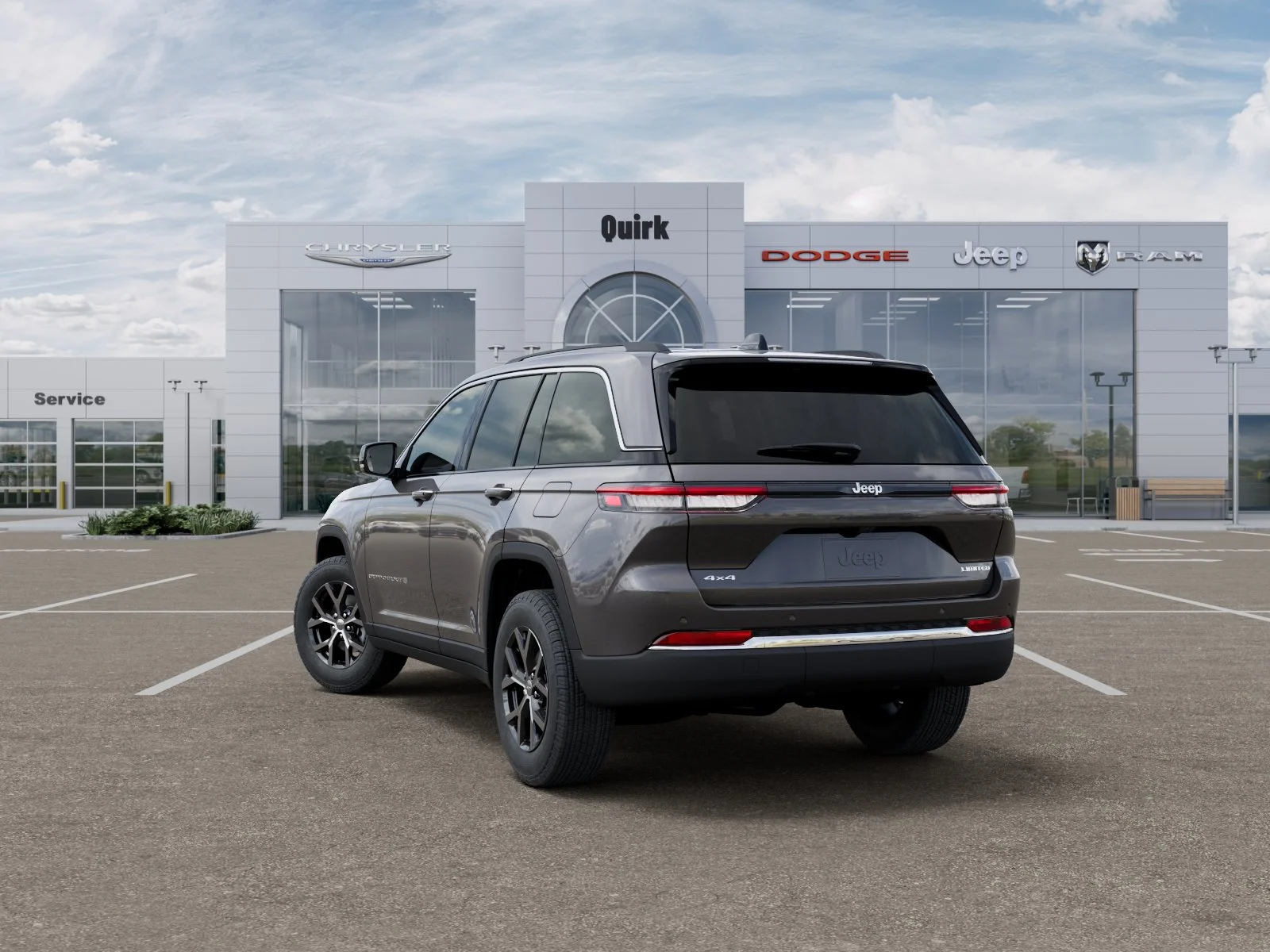 New 2026 Baltic Gray Metallic Clear-Coat Exterior Paint Jeep Limited image 29