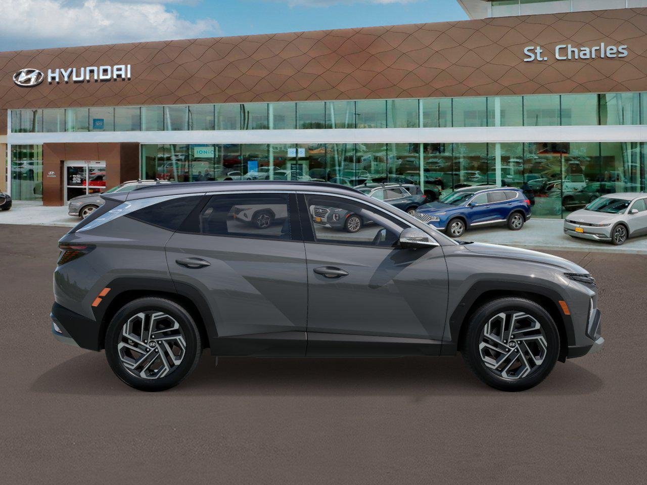 New 2026 Hampton Gray Hyundai Limited AWD image 7