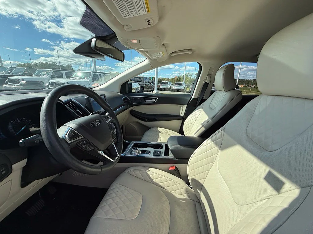 Used 2024 Blue Ford Titanium image 20