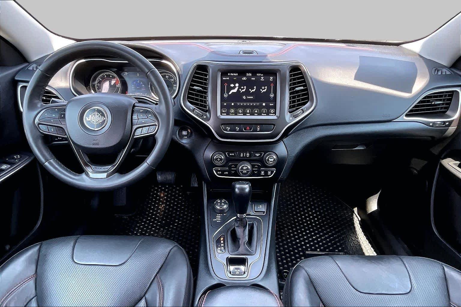 Used 2021 Velvet Red Pearlcoat Jeep Trailhawk image 16