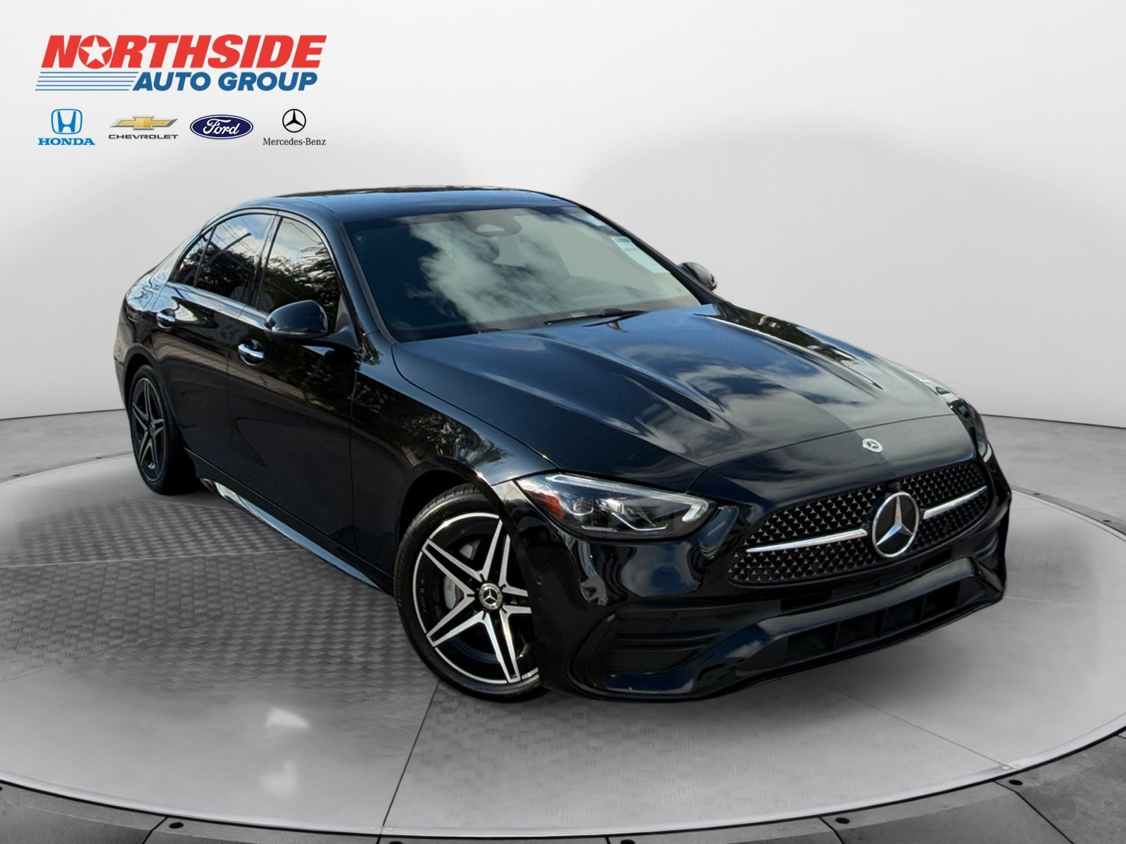 Used 2025 Black Mercedes-Benz C 300 image 1