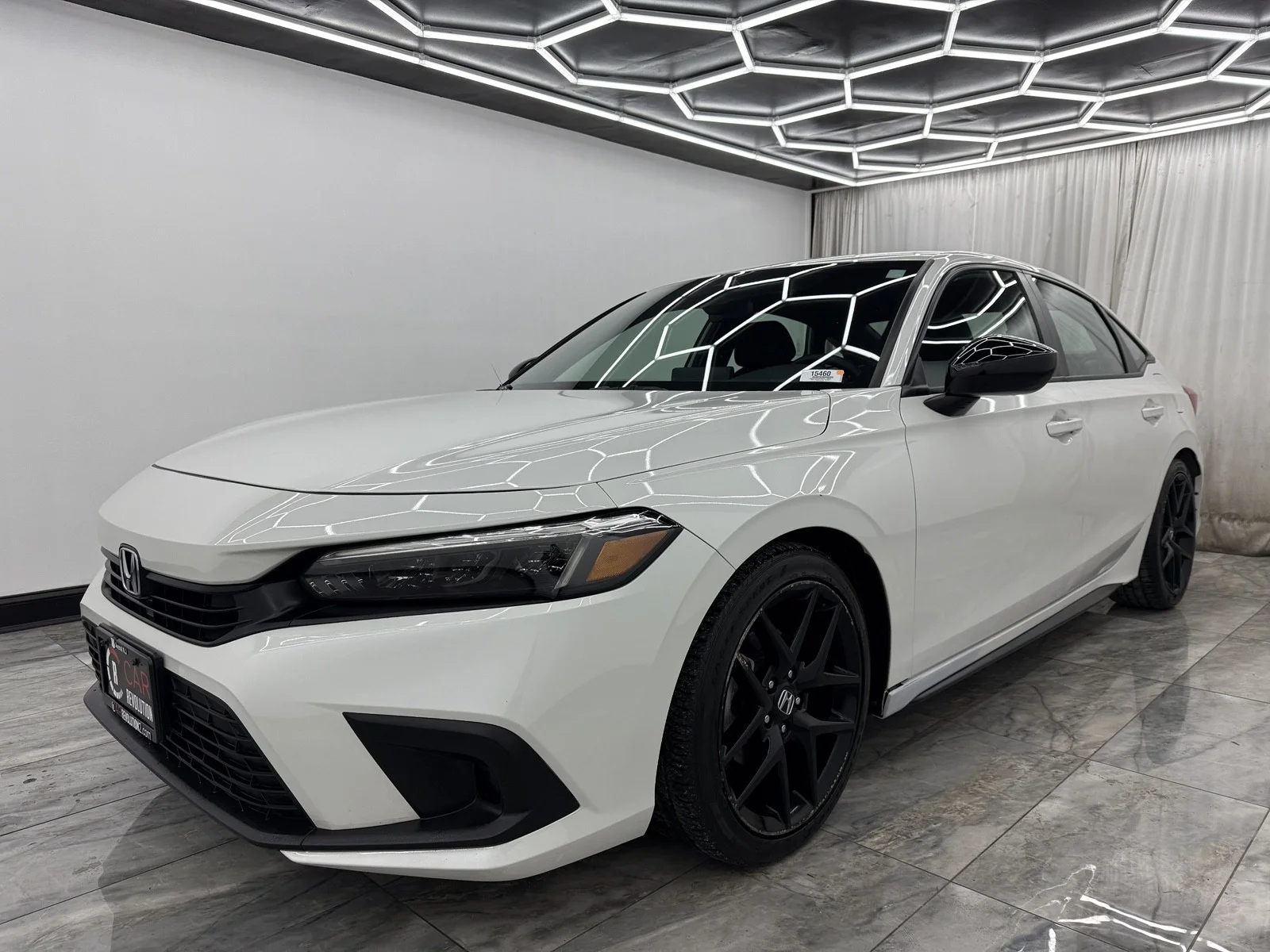 Used 2024 Platinum White Pearl Honda Sport CVT image 3