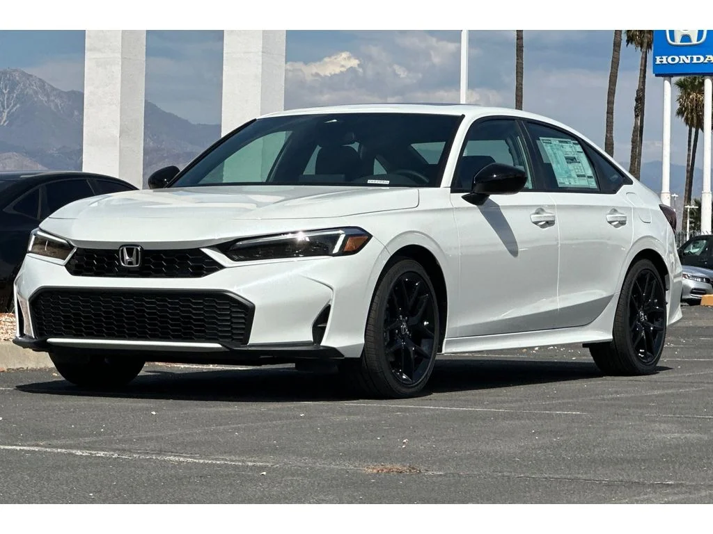 New 2026 Platinum White Pearl Honda Sport image 9