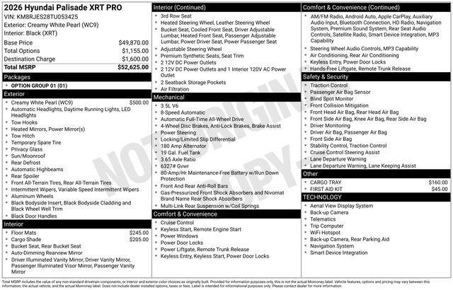 New 2026 White Hyundai XRT Pro image 39