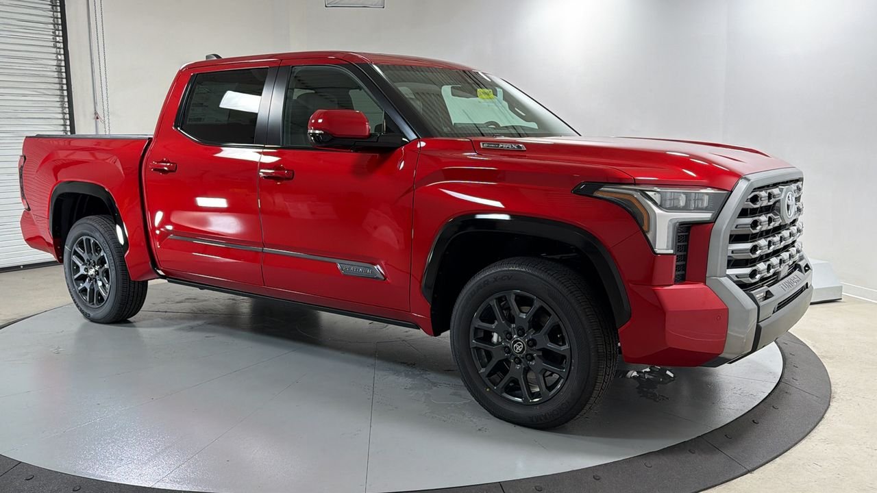 New 2026 Supersonic Red <sup>1</sup> Toyota Tundra Platinum image 3