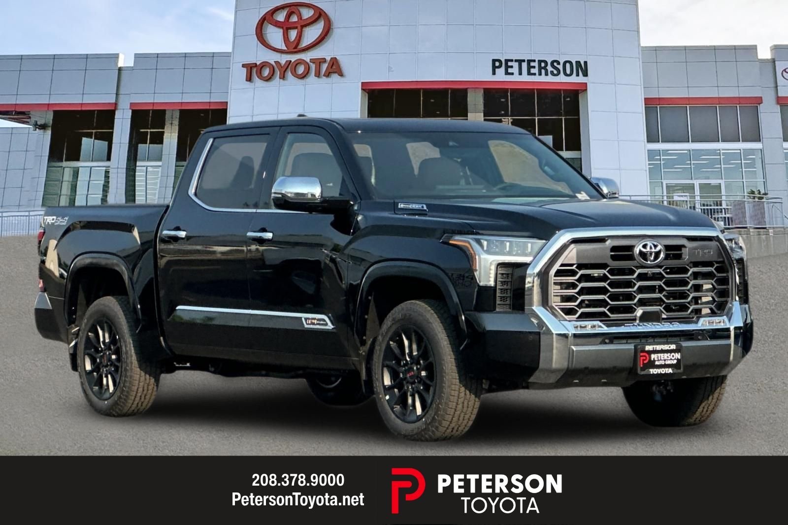 New 2026 Midnight Black Metallic Toyota 1794 Edition i-FORCE MAX image 1