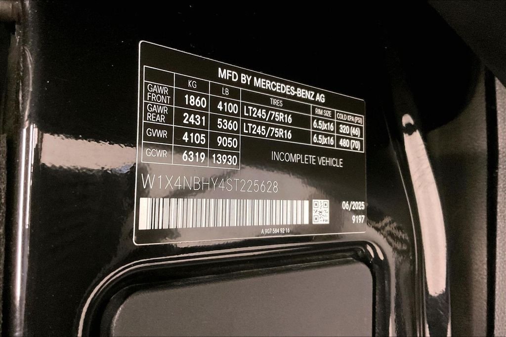 Used 2025 Black Mercedes-Benz Cargo 144 WB image 26