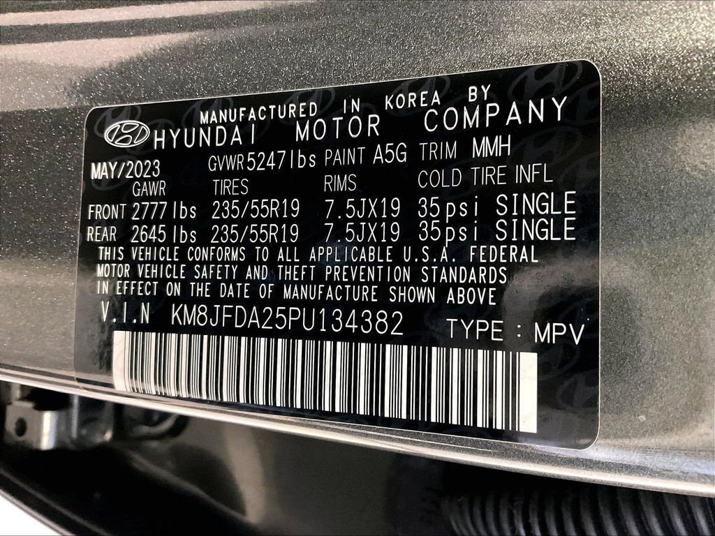 Used 2023 Gray Hyundai Limited image 37