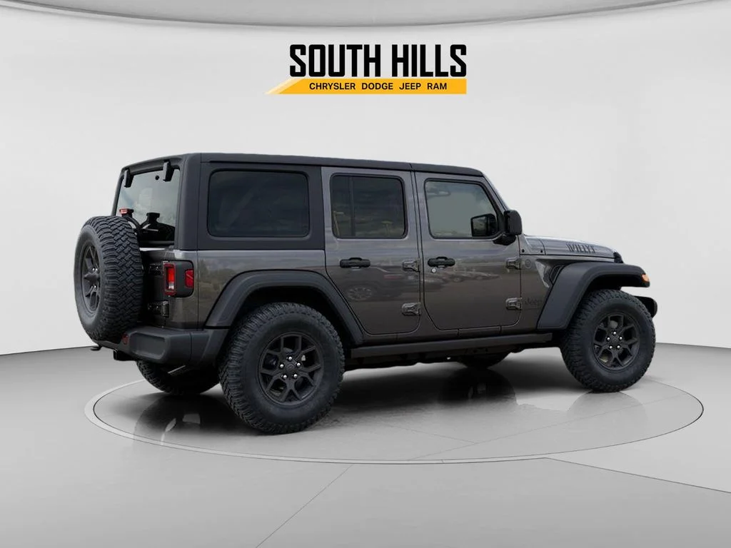 New 2026 Granite Crystal Metallic Clear-Coat Exterior Paint Jeep Willys image 4