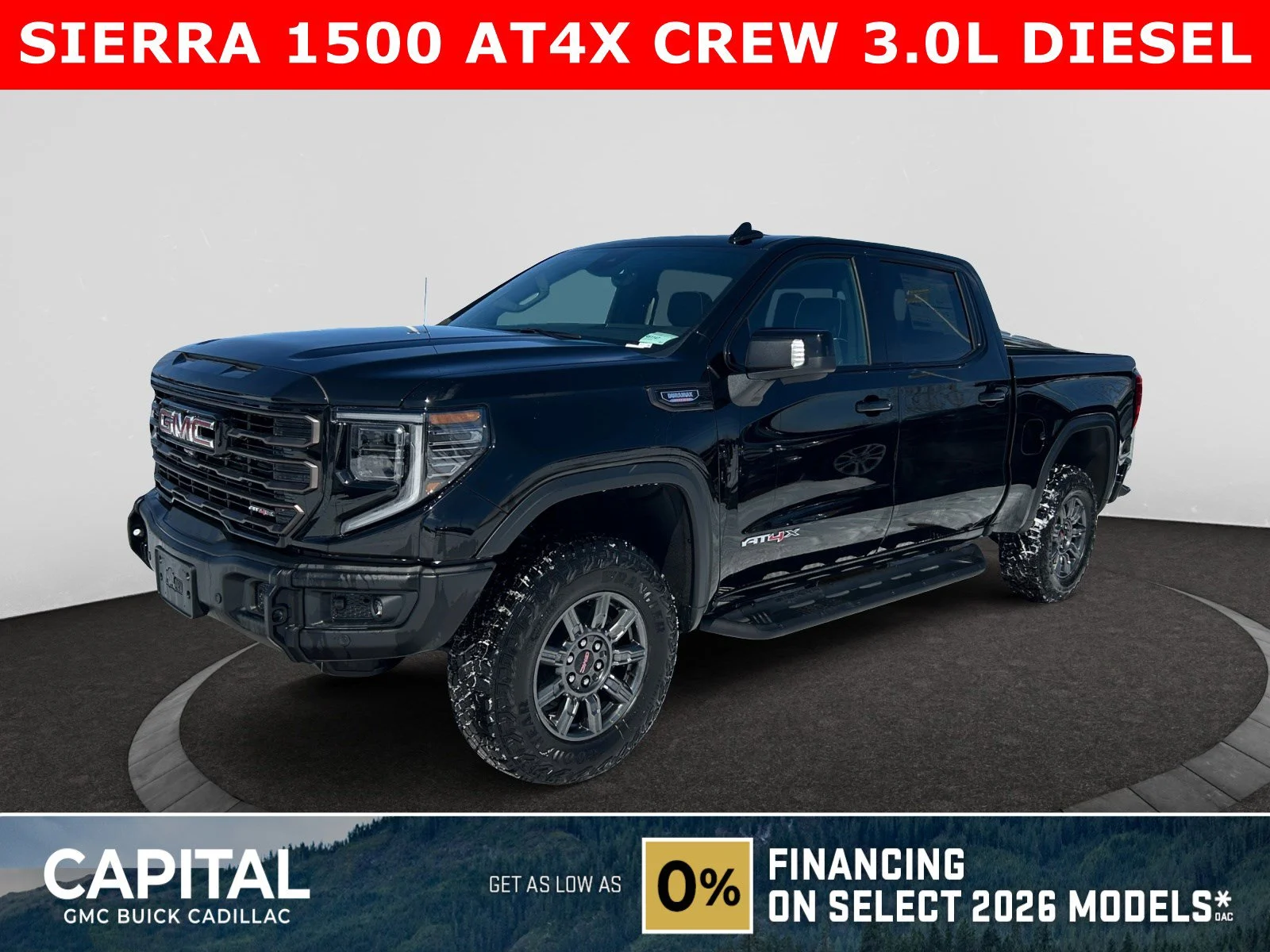 New 2026 Summit White GMC AT4X image 1