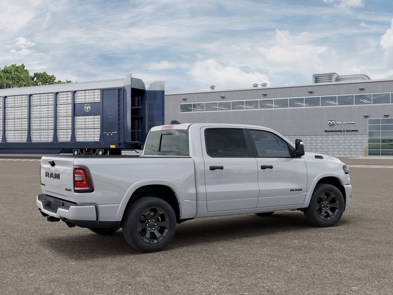 New 2026 Bright White Clearcoat RAM Big Horn/Lone Star image 4