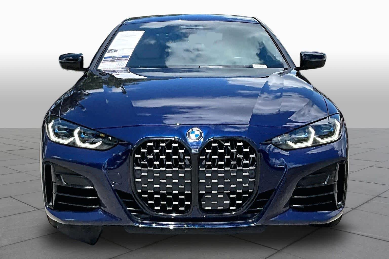 Used 2022 Tanzanite Blue II Metallic BMW M440i xDrive image 4