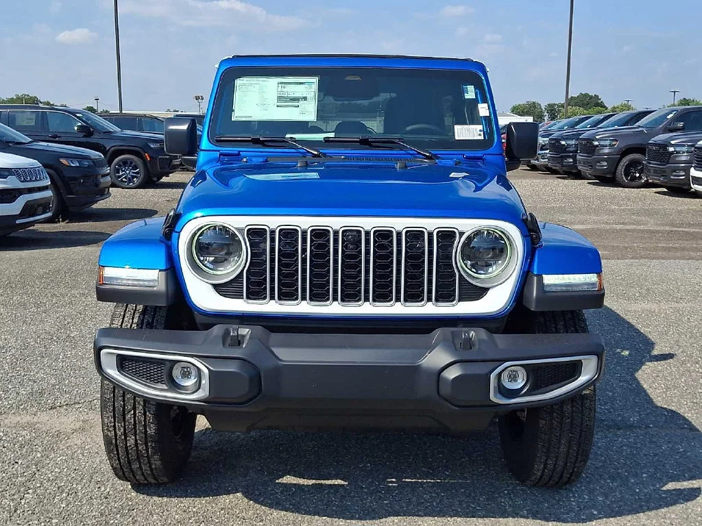 New 2027 Hydro Blue Pearlcoat Jeep Sahara image 2