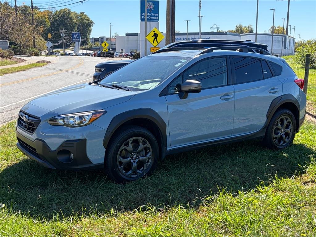 Used 2021 Cool Gray Khaki Subaru Sport image 5