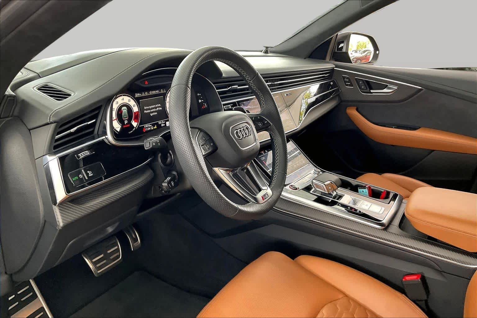 Used 2025 Mythos Black Metallic Audi performance image 16