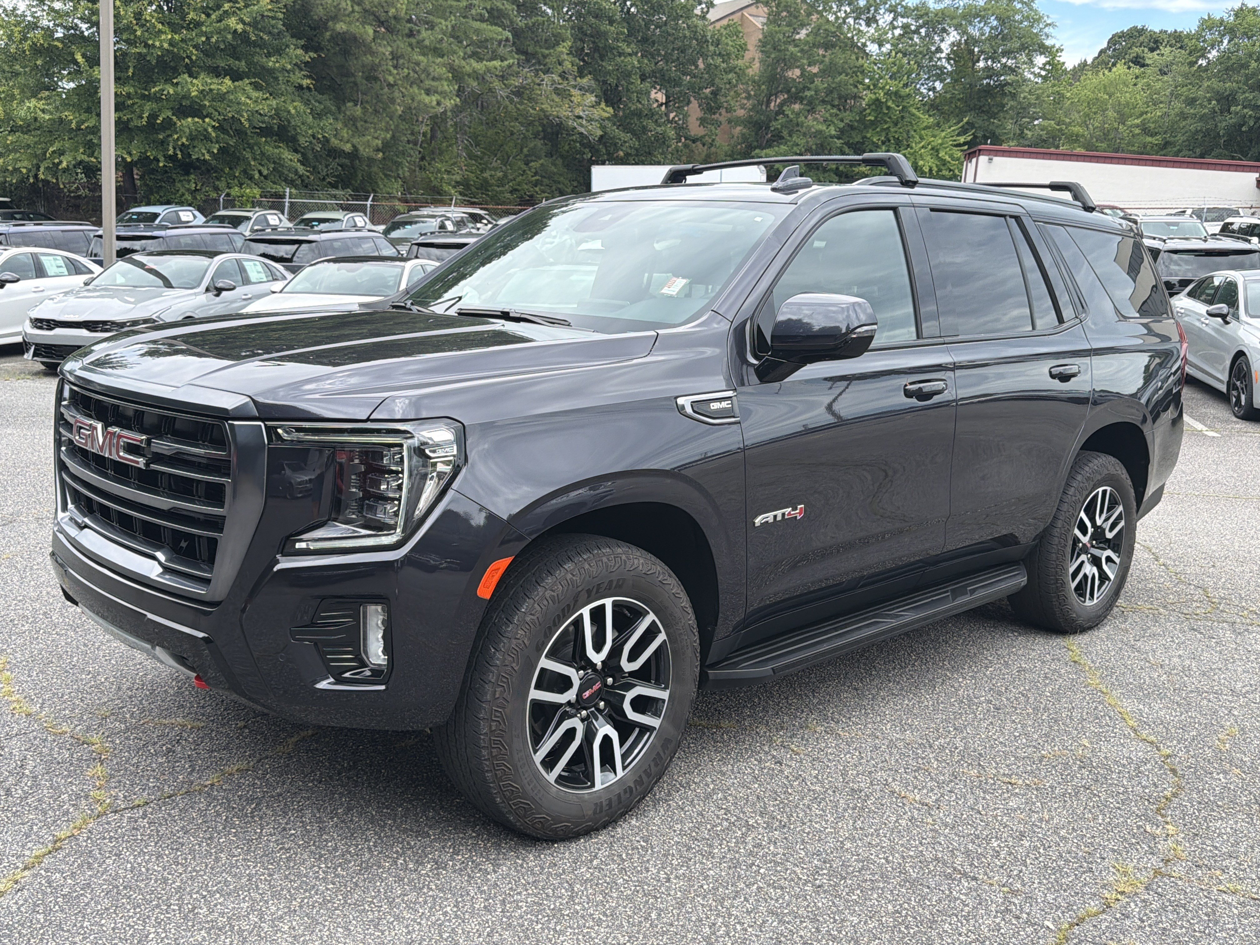 Used 2024 Titanium Rush Metallic GMC AT4 image 3