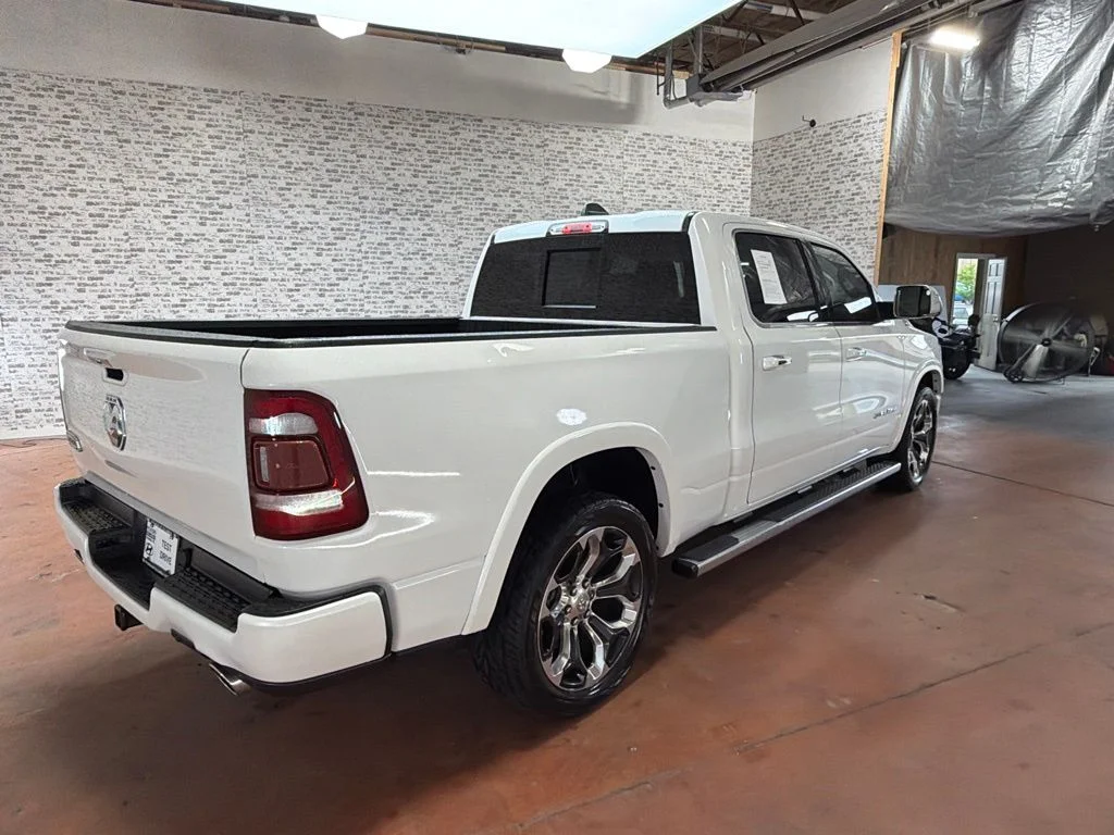 Used 2019 Ivory White Tri-Coat Pearlcoat Ram Limited image 7