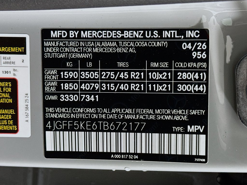 New 2026 MANUFAKTUR Alpine Grey Mercedes-Benz GLS 450 image 72