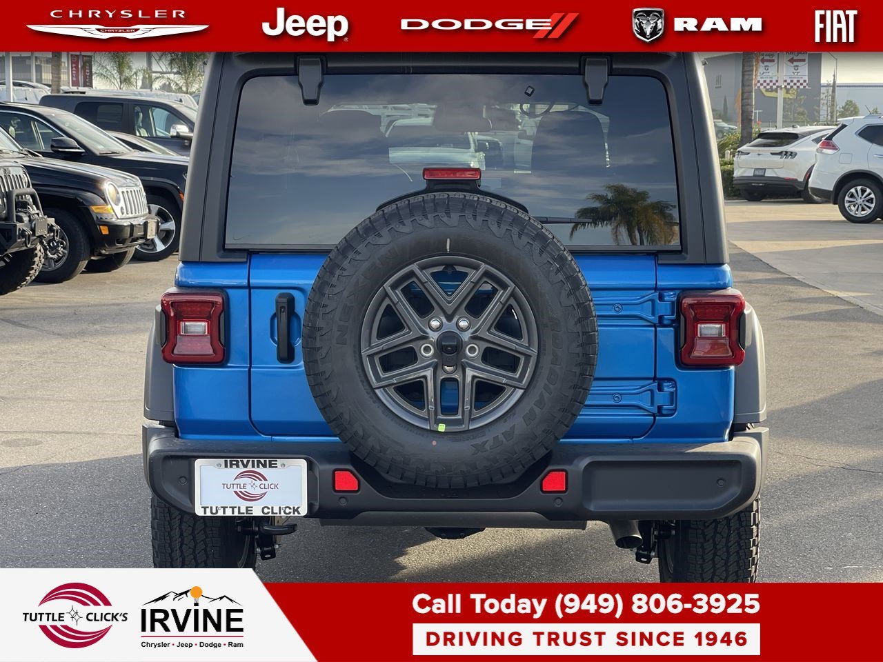 New 2026 Hydro Blue Pearlcoat Jeep Sport S image 5