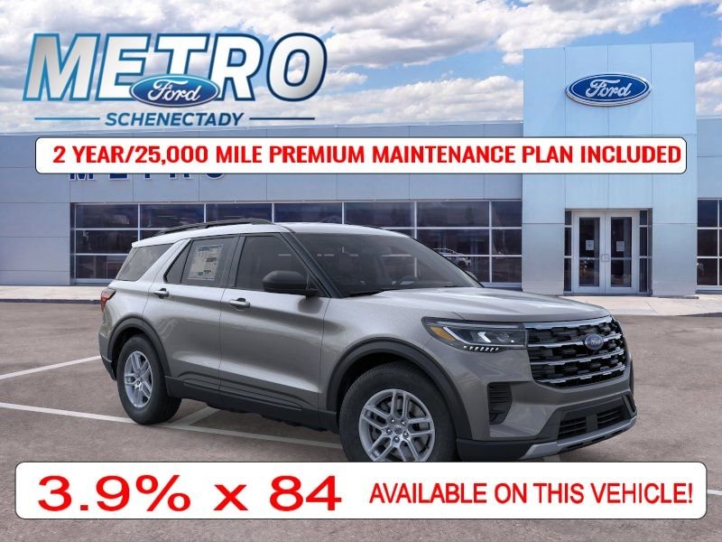 New 2026 Carbonized Gray Metallic Ford Active image 1
