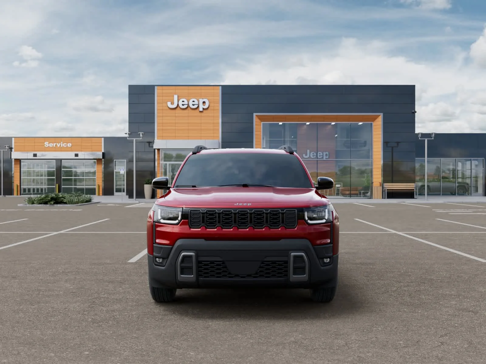 New 2026 Red Hot Pearlcoat Jeep Laredo image 6