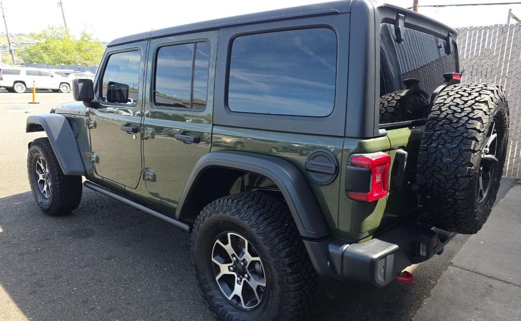 Used 2020 Green Jeep Unlimited Rubicon image 6