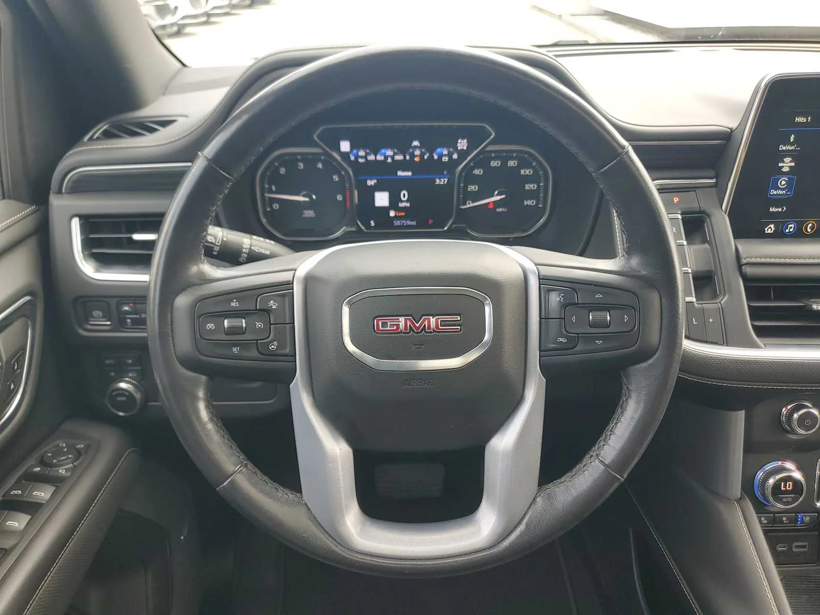 Used 2021 ONYX BLACK GMC SLT image 25