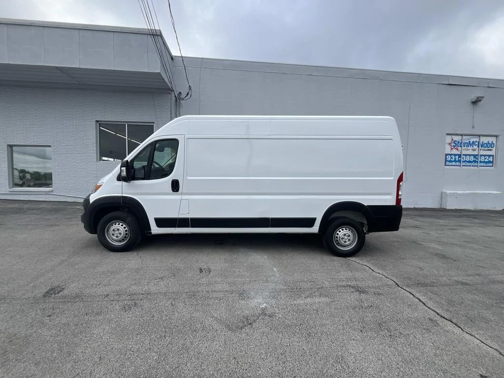 Used 2025 Bright White Clearcoat Ram Tradesman CARGO 159WB HIGH ROOF 3.6L image 5