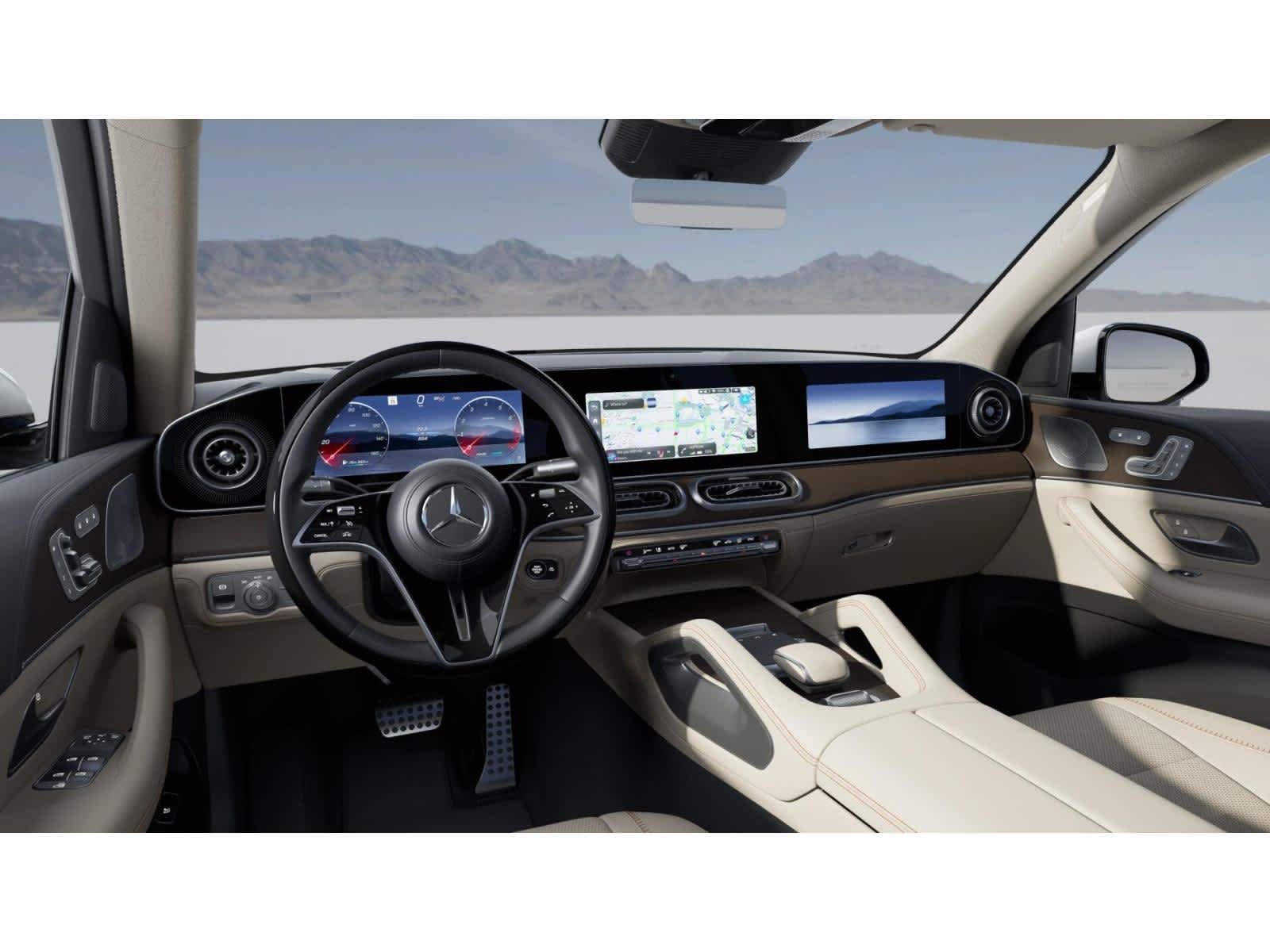 New 2027 MANUFAKTUR Moonlight White Metallic Mercedes-Benz GLS 450 image 2