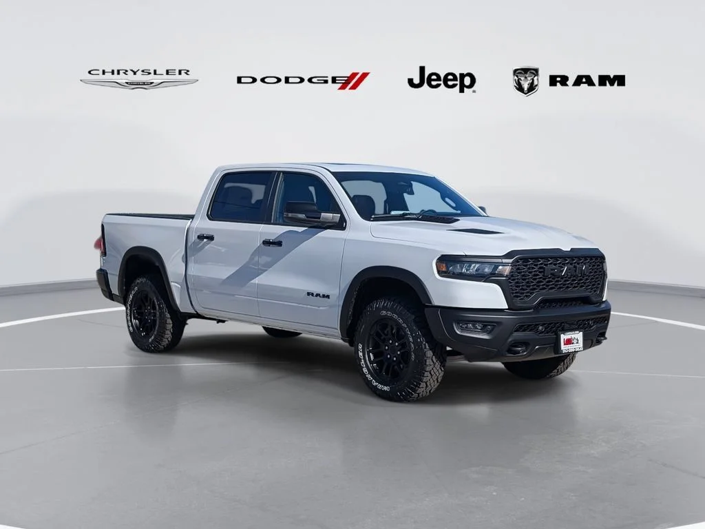 New 2026 Bright White Clear-Coat Exterior Paint RAM Rebel image 2