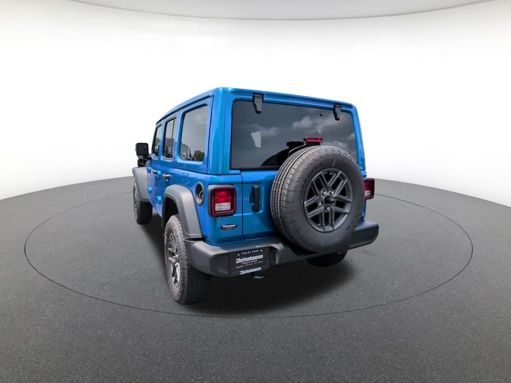 New 2026 Hydro Blue Pearl-Coat Exterior Paint Jeep Sport S image 7