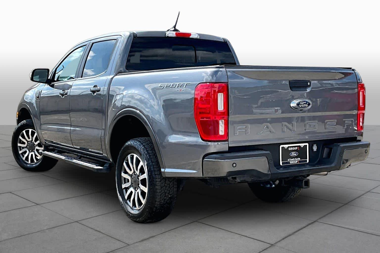 Used 2021 Carbonized Gray Metallic Ford LARIAT image 8