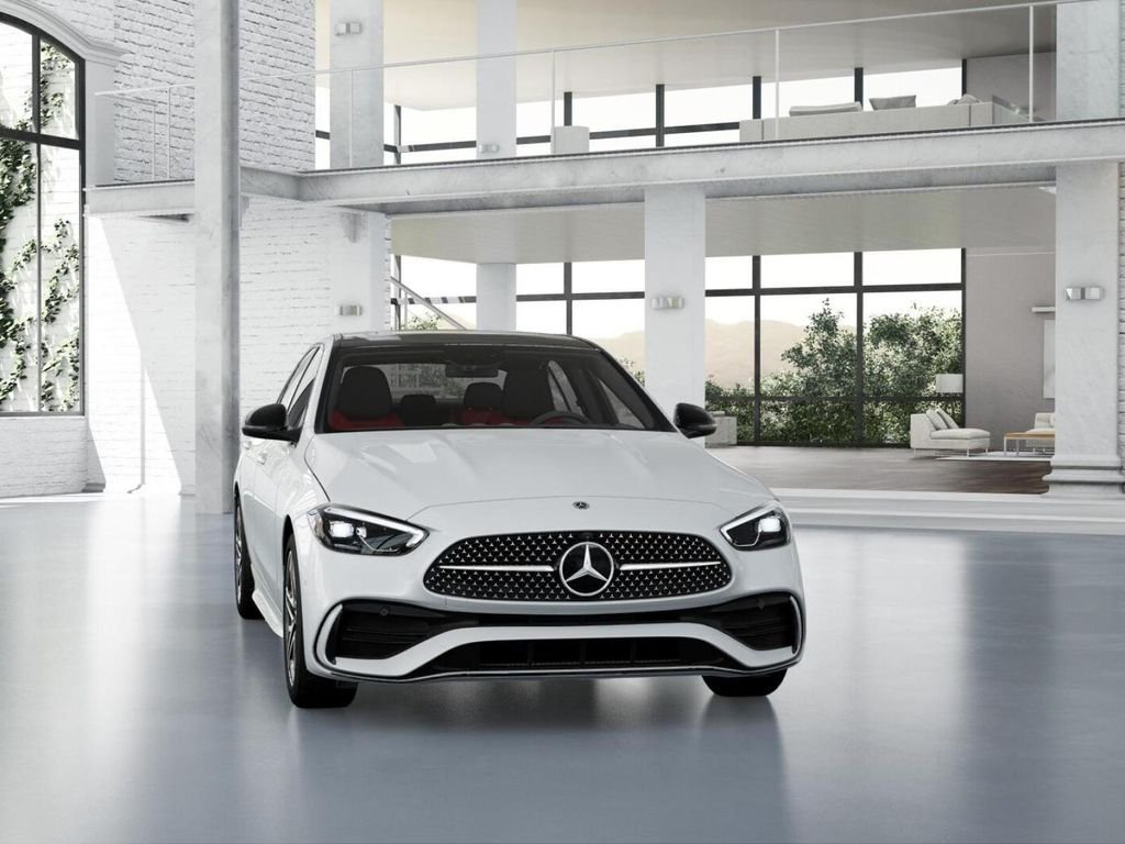 New 2026 MANUFAKTUR Moonlight White Metallic Mercedes-Benz C 300 image 8