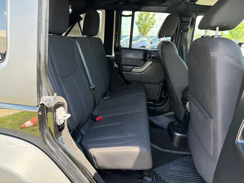 Used 2018 Black Jeep Unlimited Sport image 18