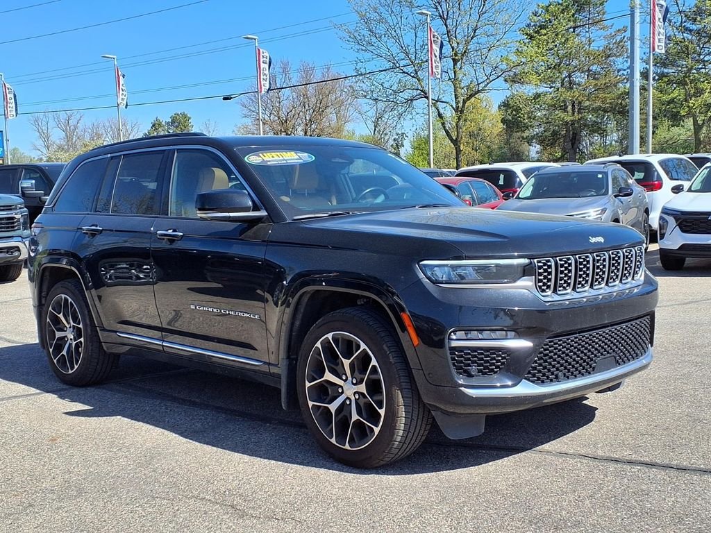 Used 2024 Black Jeep Summit Reserve image 3
