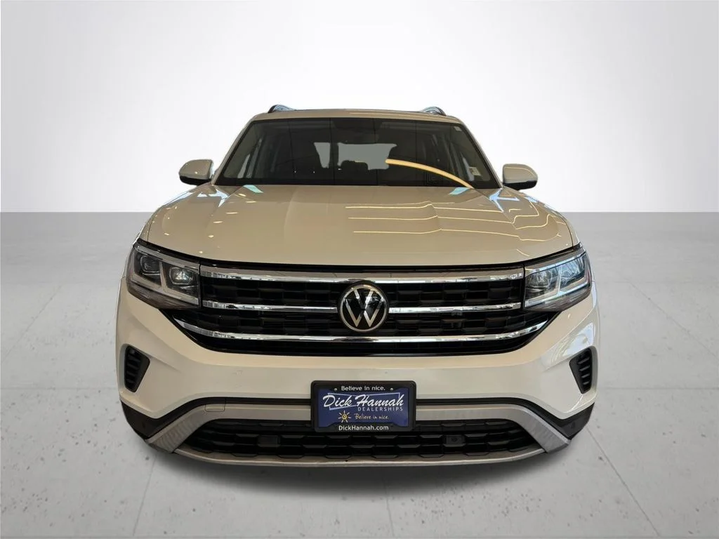 Used 2022 White Volkswagen 3.6L V6 SE w/Technology image 3