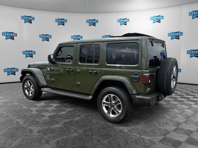 Certified Used 2023 Green Jeep Sahara image 4