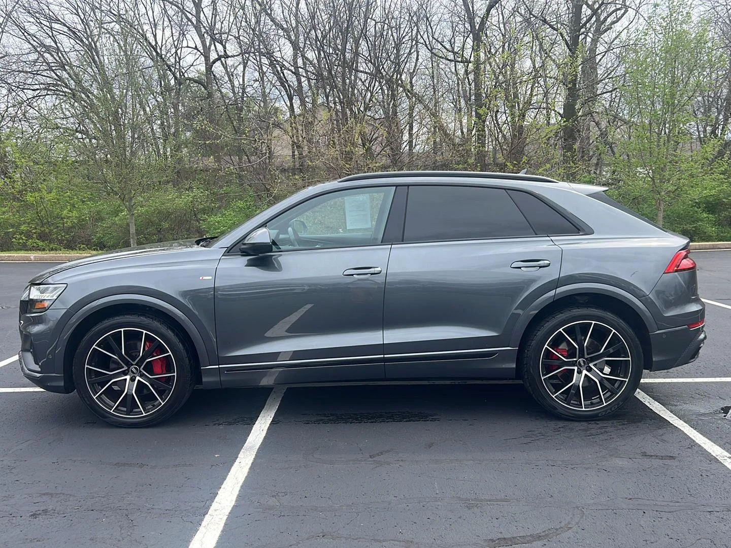 Used 2021 Daytona Gray Pearl Effect Audi Prestige image 2